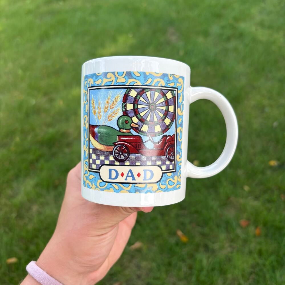 Vintage Duck Cottage Core Dad Mug